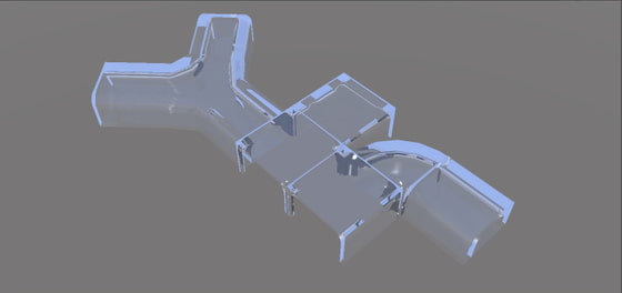 立体トンネルパーツ