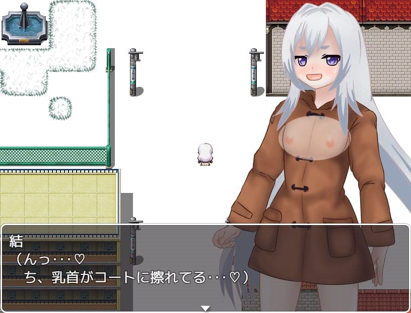 宇佐美結の露出日和 裸コート編