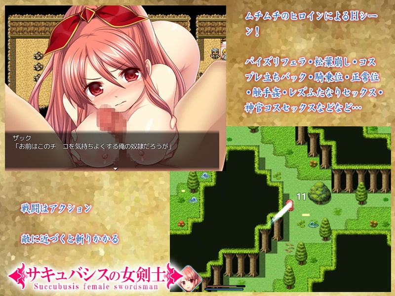 サキュバシスの女剣士