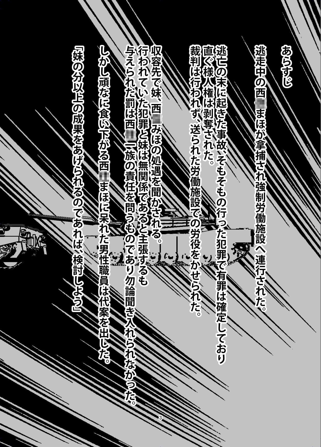 つよい戦車の壊し方 その2 - 黒森峰女学園 西○まほ隊長の場合 -