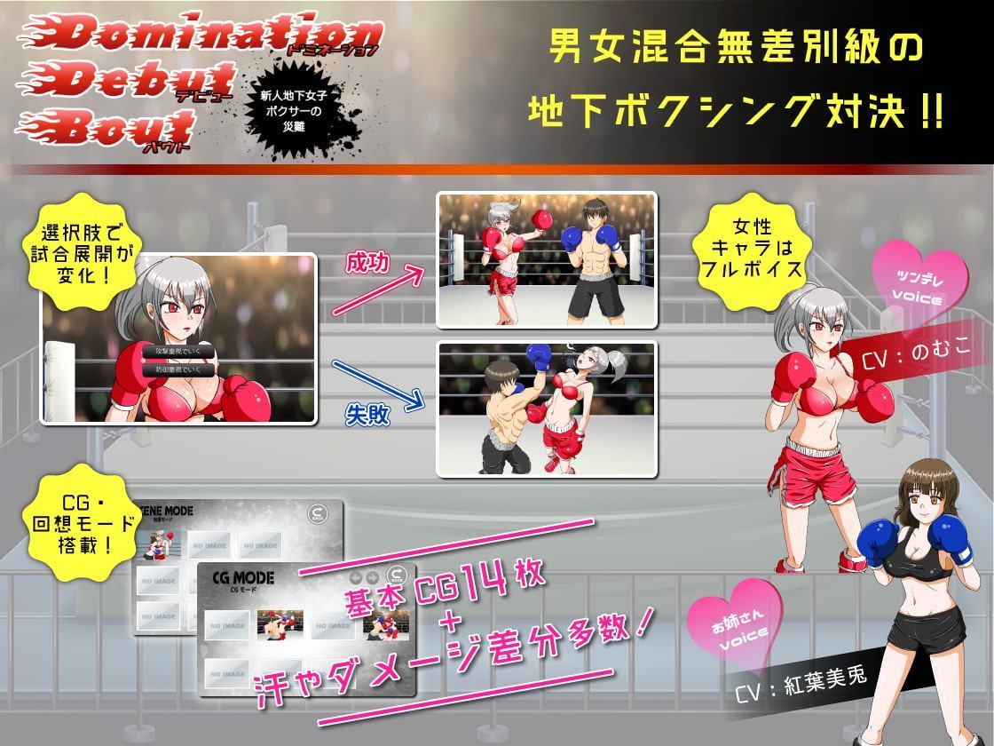 【Android版】Domination Debut Bout ～新人地下女子ボクサーの災難～