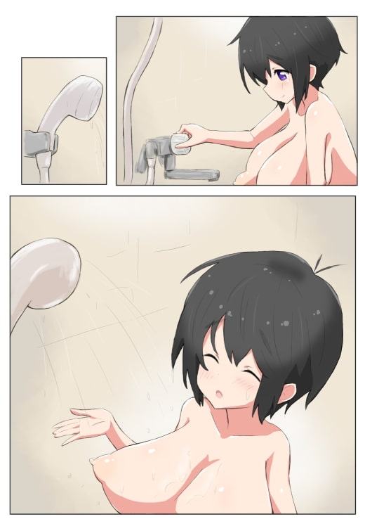 あさみちゃんがお風呂に入るよ