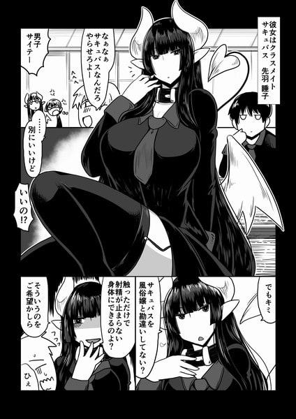 クラスメイトで、サキュバス。