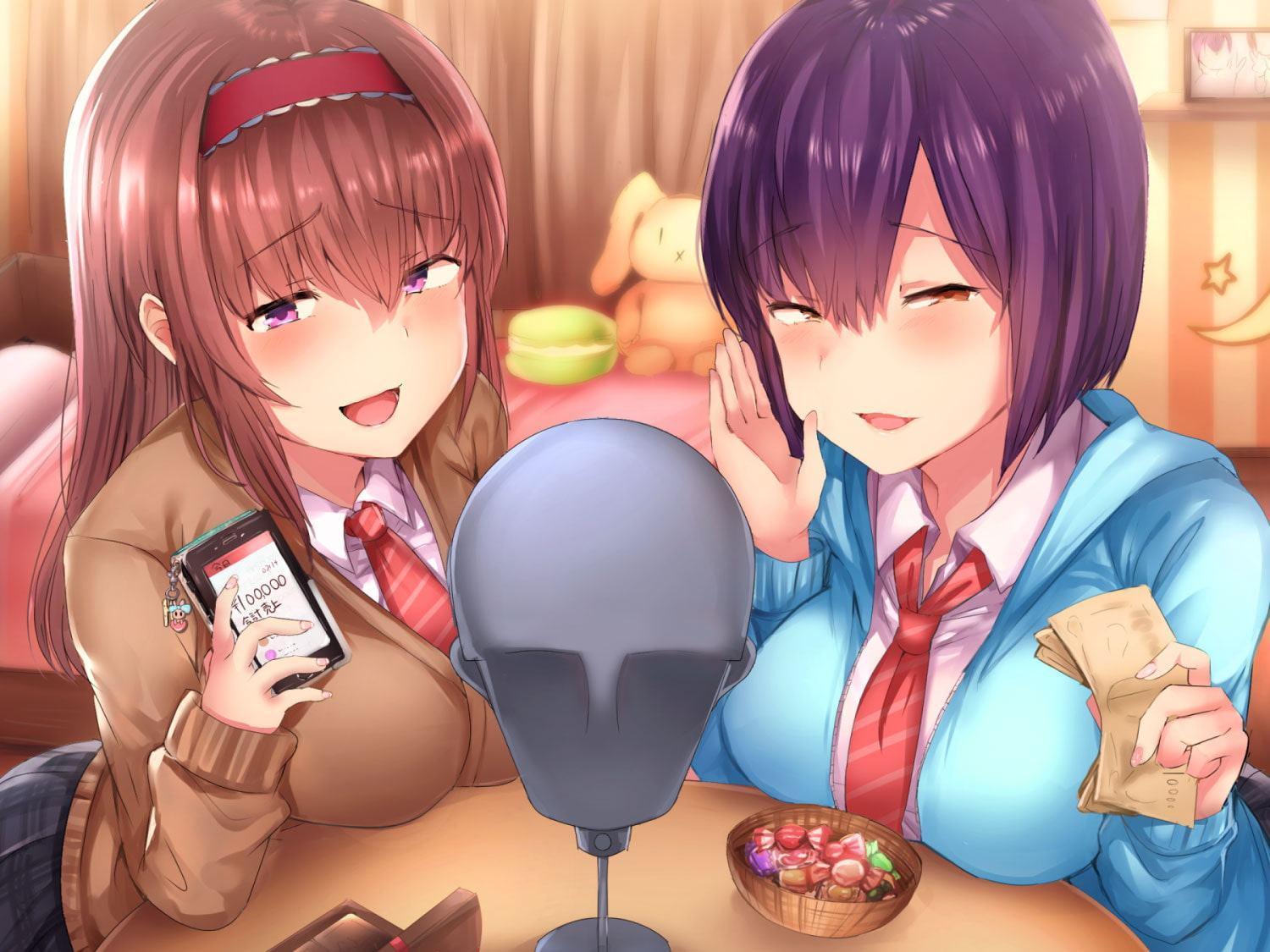 あいぽんとのんちゃんのおねだり生放送～配信してたら貢ぎマゾ釣れちゃいました～