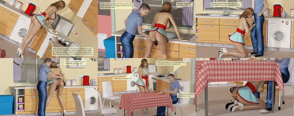 Family slaves - Owning mom