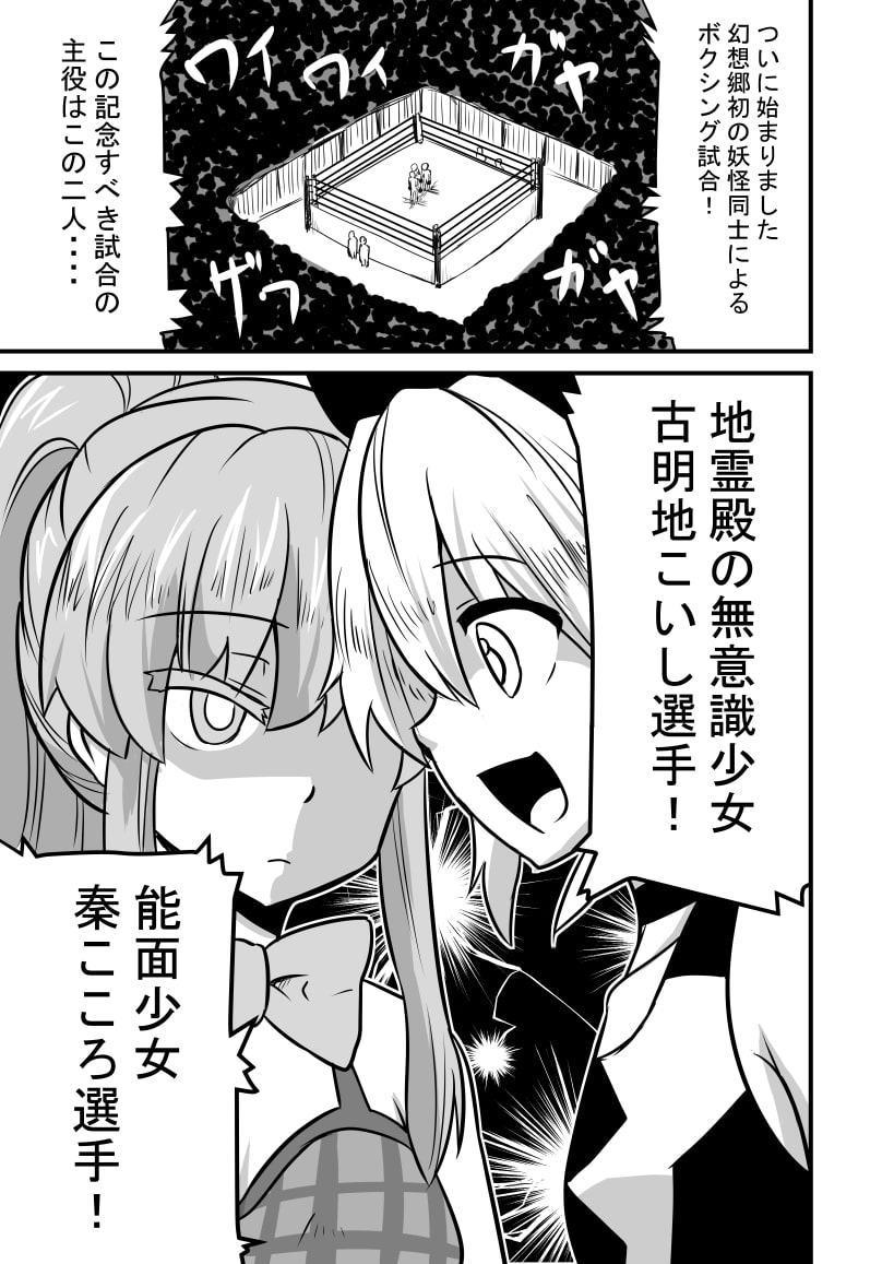 東方拳闘士 こころVSこいし 前編