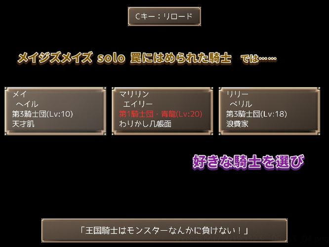 メイジズメイズ ～ある冒険者たちの記録～