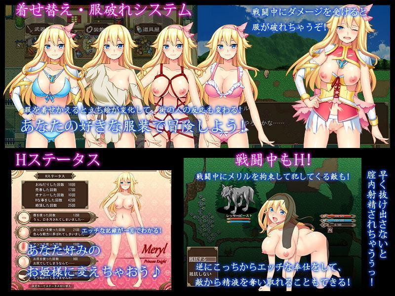 姫騎士メリル～Hな呪いを掛けられた姫騎士のHな冒険記～