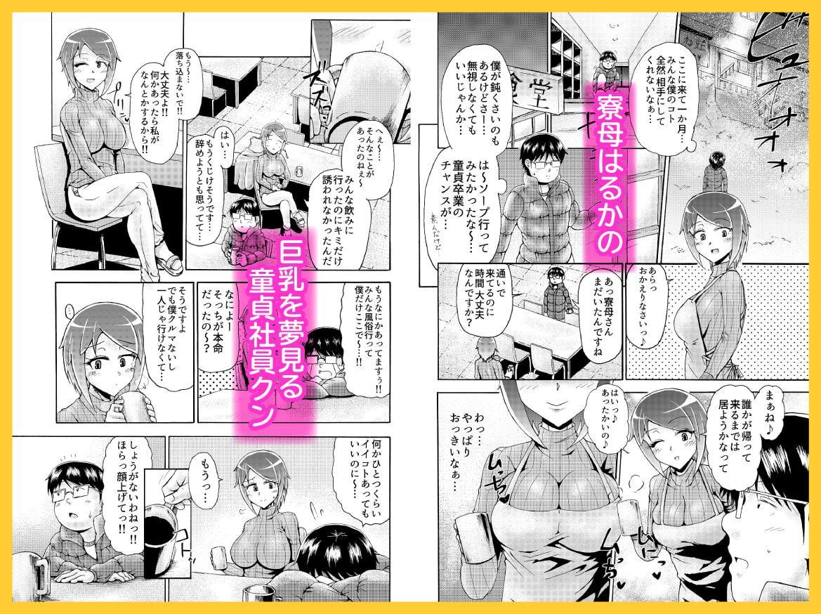 人妻の秘密シリーズ2 寮母はるかさんが、童貞社員に優しく