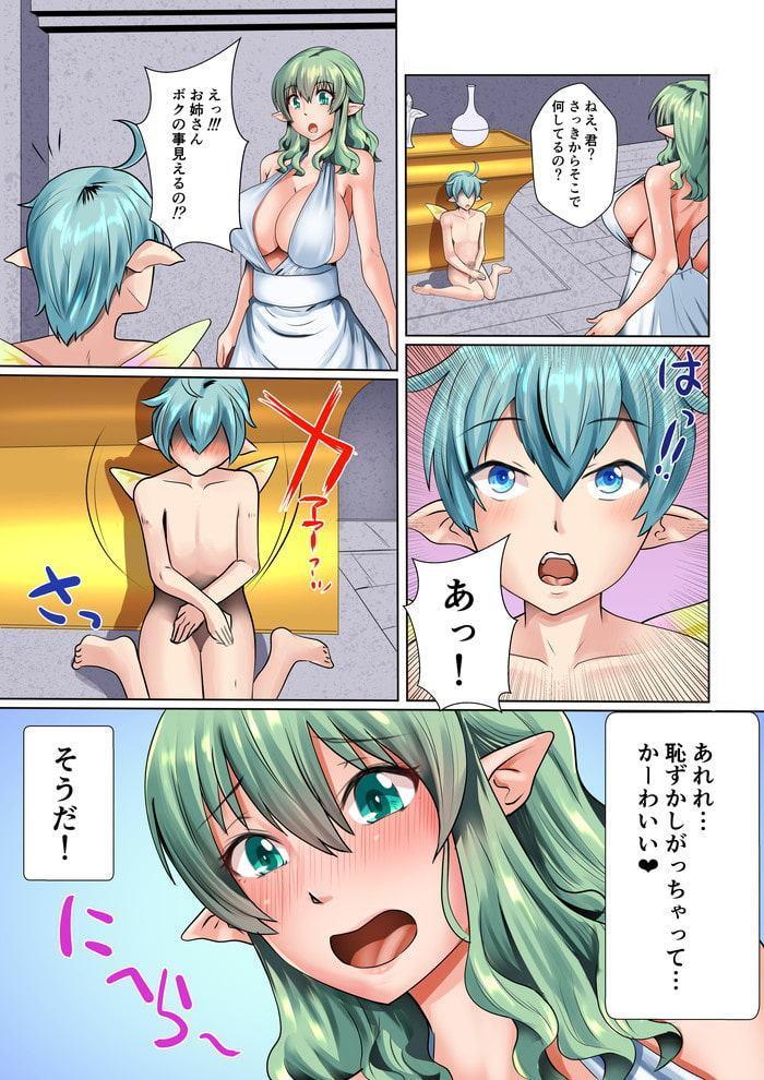 えっちなエルフと精霊さん