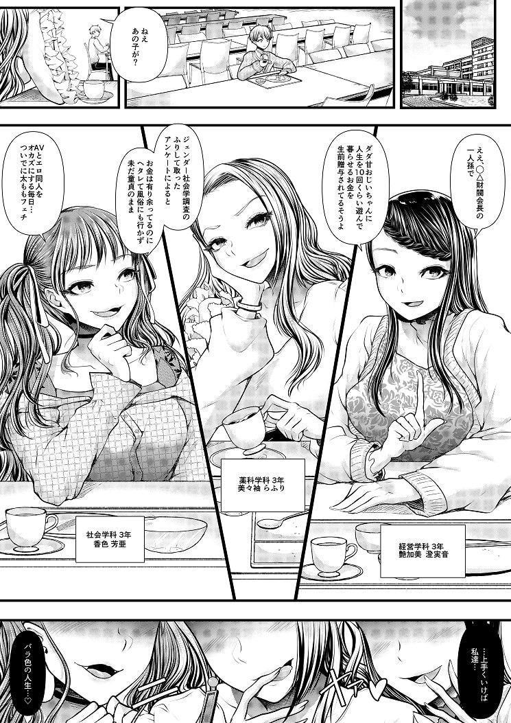 貢ぎマゾ堕とし大作戦!～ファッションサークルの資金調達法～