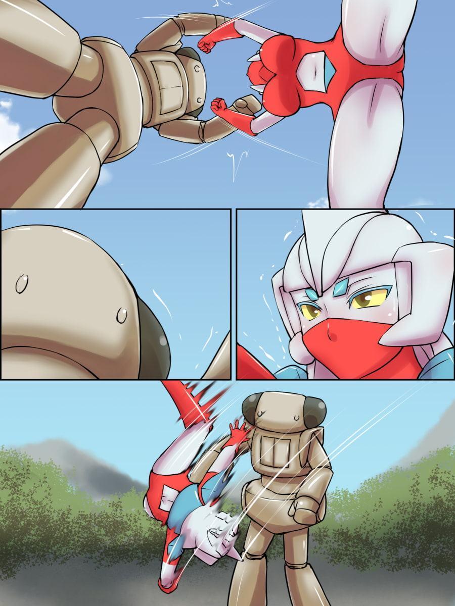 特撮ヒロインシリーズ ラスティ・コメット 第3話侵略されるヒロイン