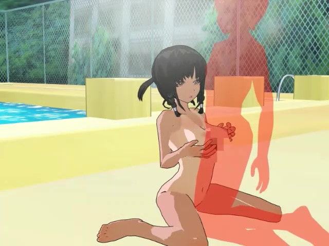 水泳部員と先生のハメ撮りムービー～プールサイド