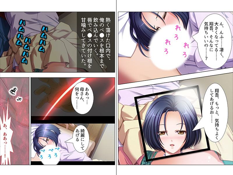 他人に隠し撮りされた、母と子の禁断の関係 上巻