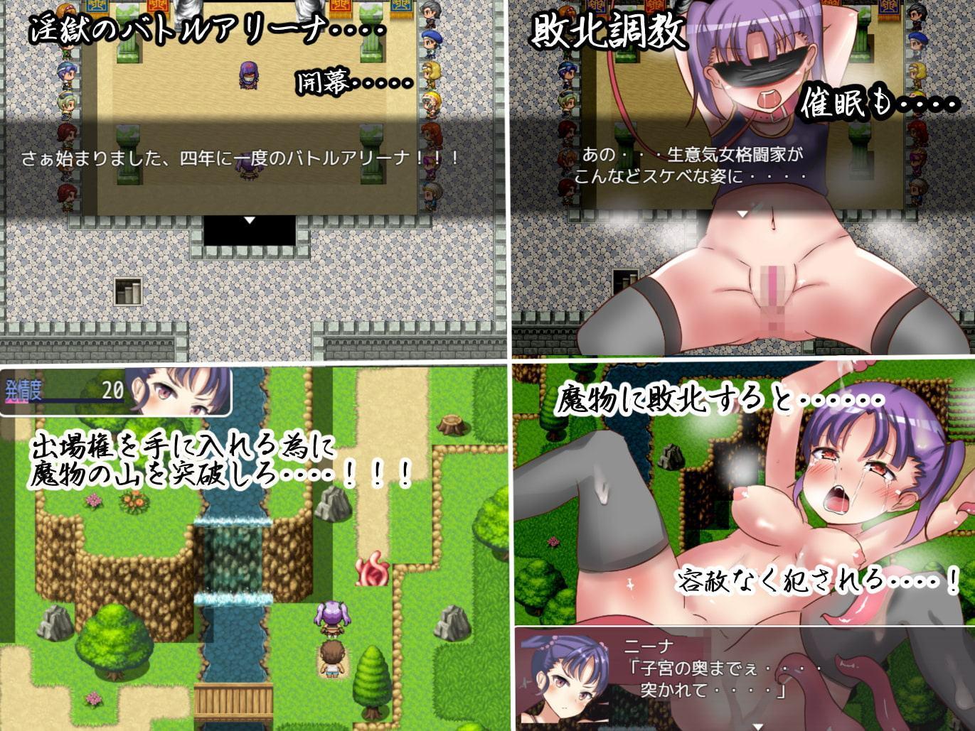 武道家ニーナ2～淫獄のアリーナ編～