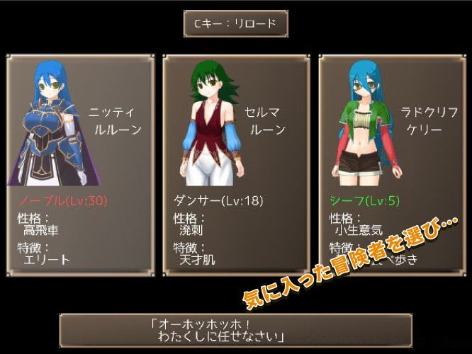 メイジズメイズ solo 罠に嵌められた冒険者はサキュバスに堕ちる または……