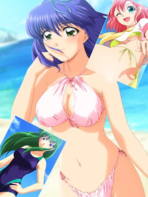 ハーレム!? 女子高生水着CG集総集編 サマーパラダイス