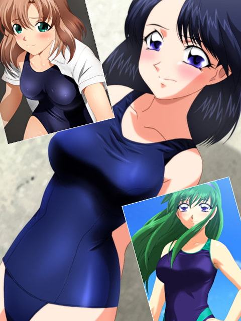 ハーレム!? 女子高生水着CG集総集編 サマーパラダイス