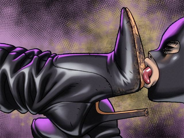 黒ギャルボンデージ:塩化ブーツの漫画2