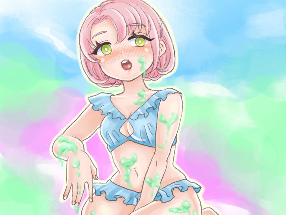 【ASMRバイノーラル】スライムでいちゃいちゃしよ