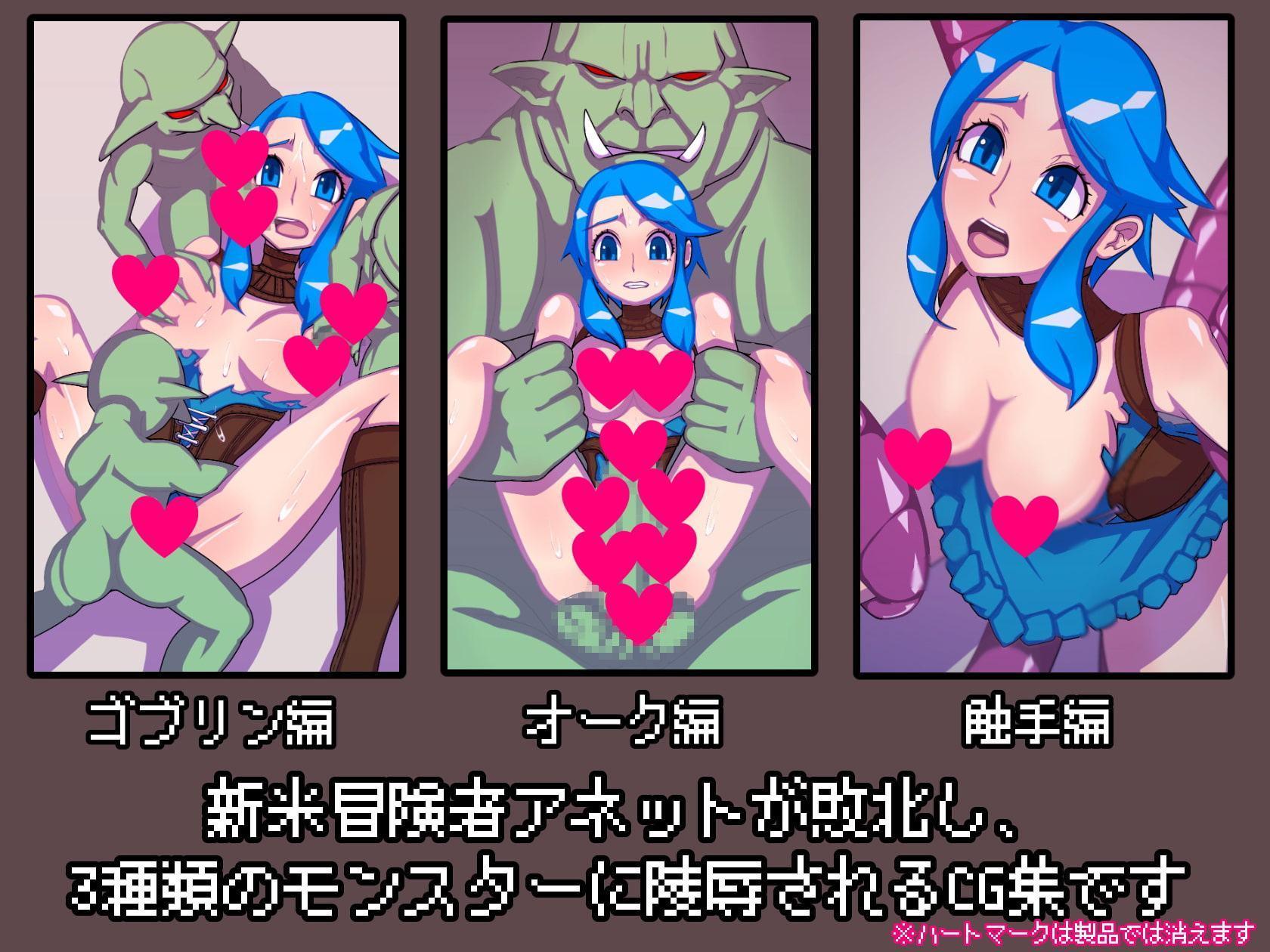 敗北した女冒険者~新米冒険者アネットの場合~