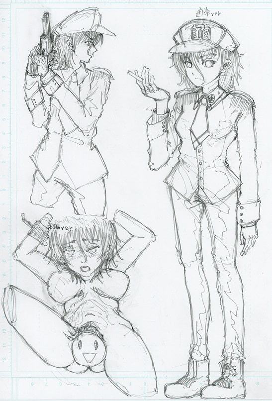 ♪女軍人へのおしおき♪