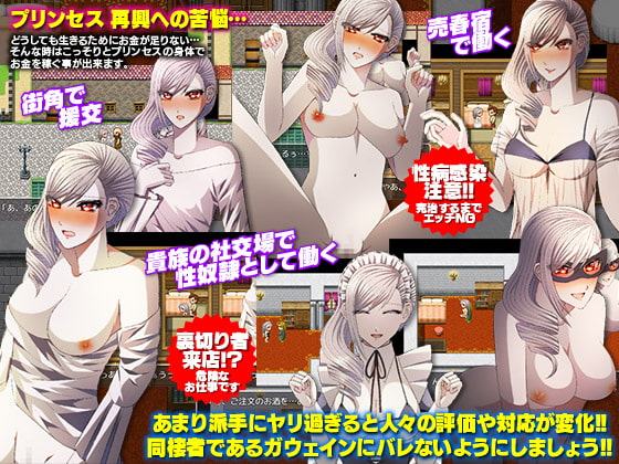 ホームレスに身を落としたプリンセスと過ごす ゴミ溜め同棲生活!