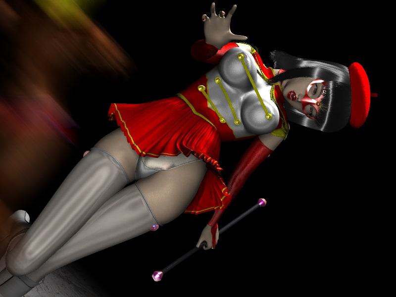 被虐のバトントワラ仮面