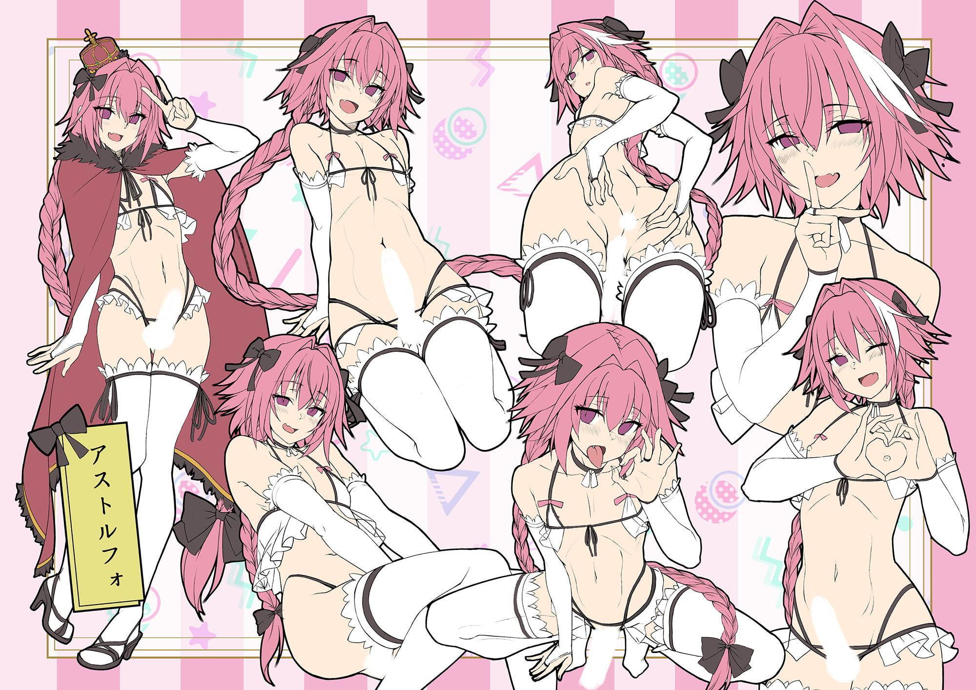 FGO/オトコの娘落書き