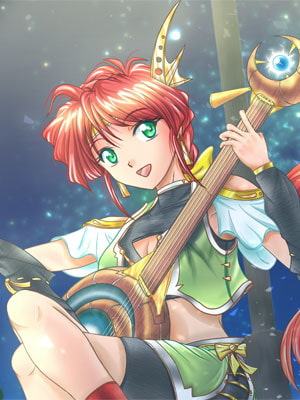 初めて描いたちょっとエッチな高解像度CG