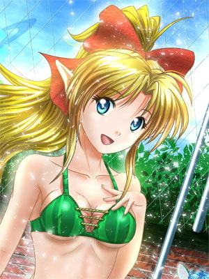 初めて描いたちょっとエッチな高解像度CG