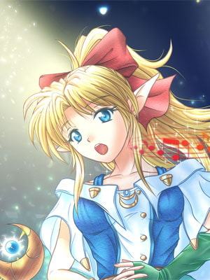 初めて描いたちょっとエッチな高解像度CG