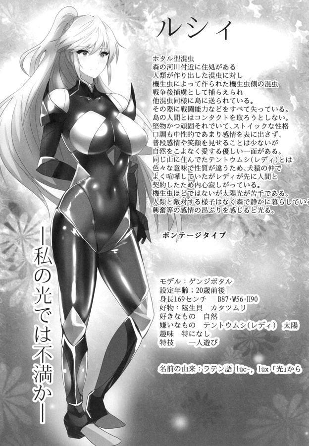 混虫姫サイバーグ 設定資料集