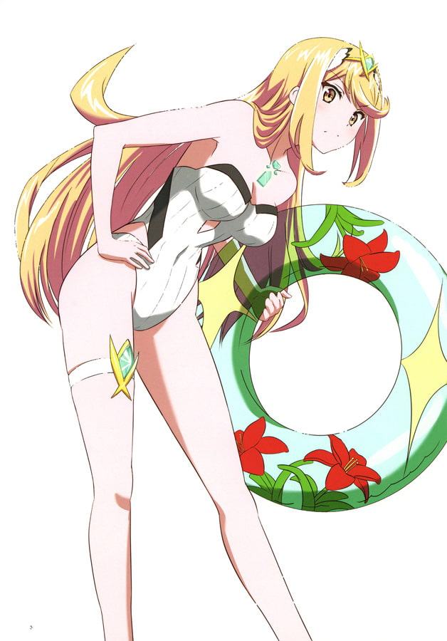 ゼ○ブレイド2水着イラスト本