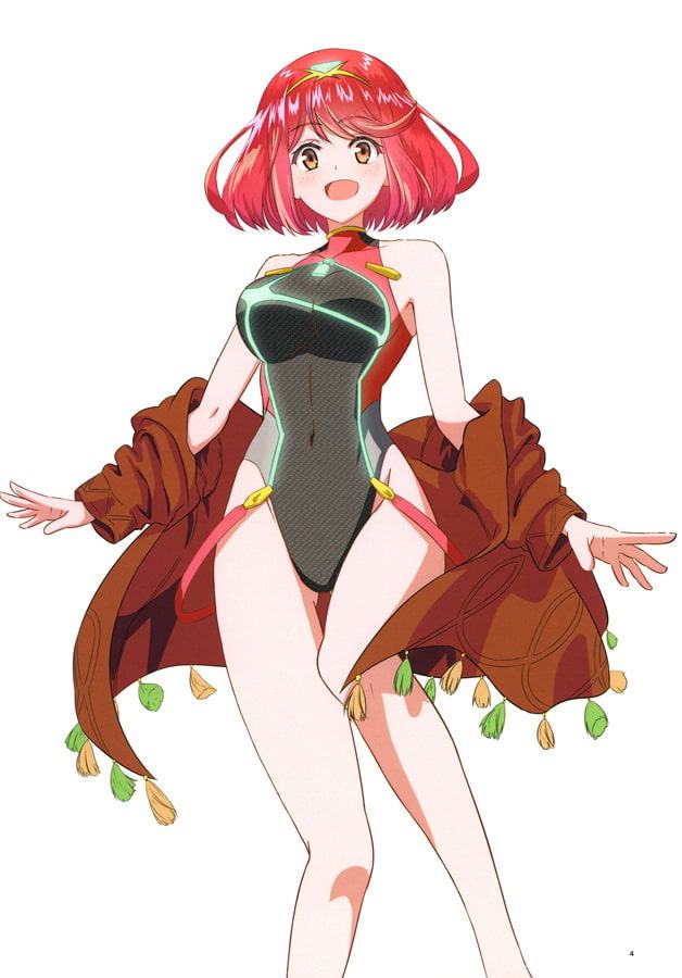 ゼ○ブレイド2水着イラスト本