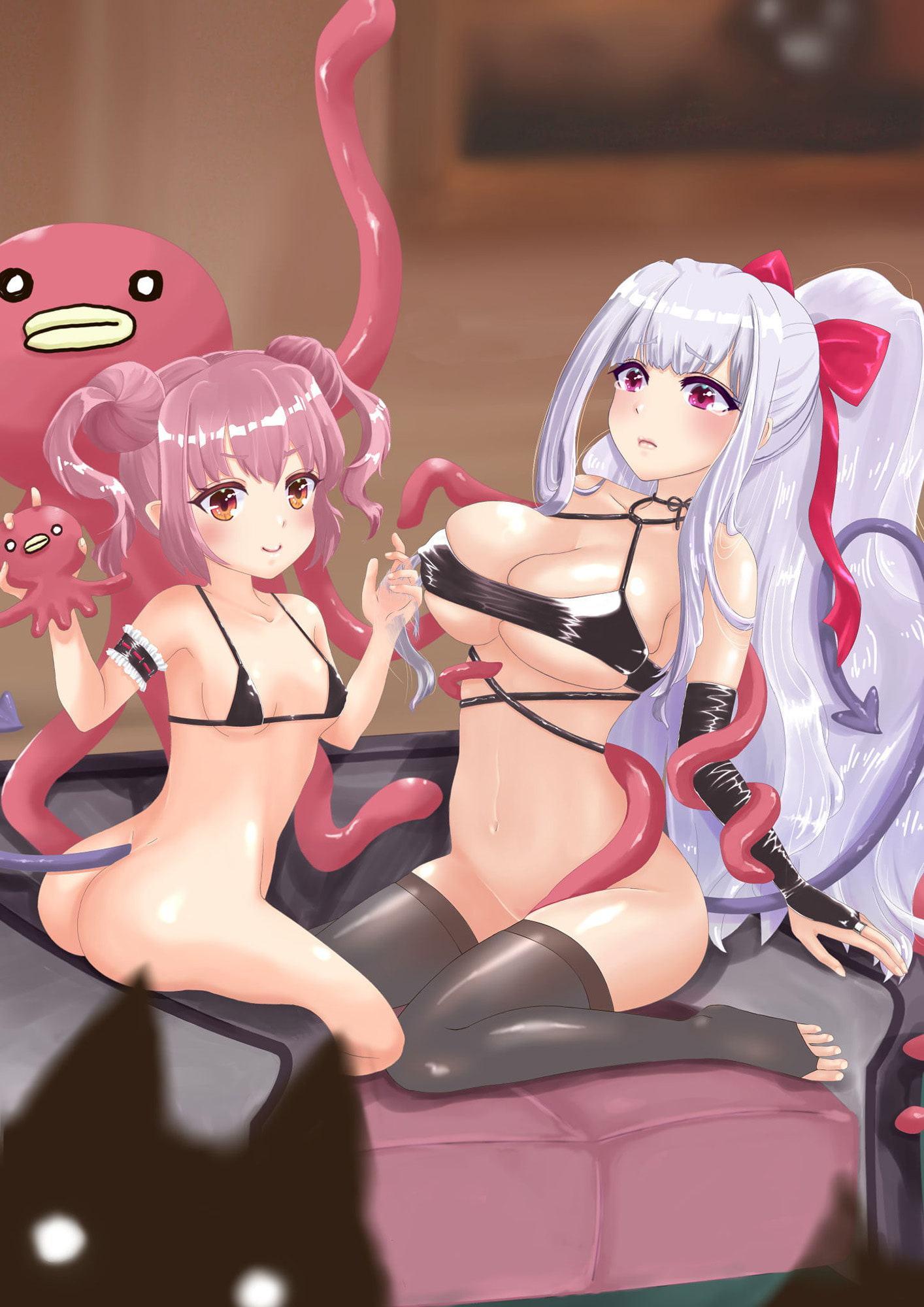 サキュバスさんは〇辱しました-ふたりのエッチなお食事-