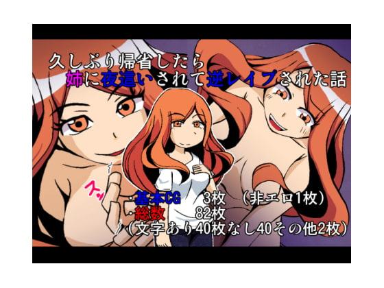 久しぶりに帰省したら姉に夜這いされて逆レイプされた話