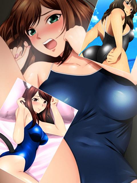 スクミズ的カノジョSP スク水クイコミ直し+プールと女子とスクール水着