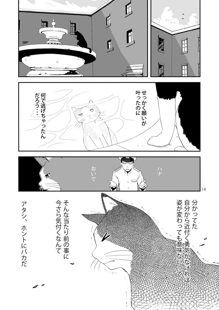 敷波と鎮守府のネコ