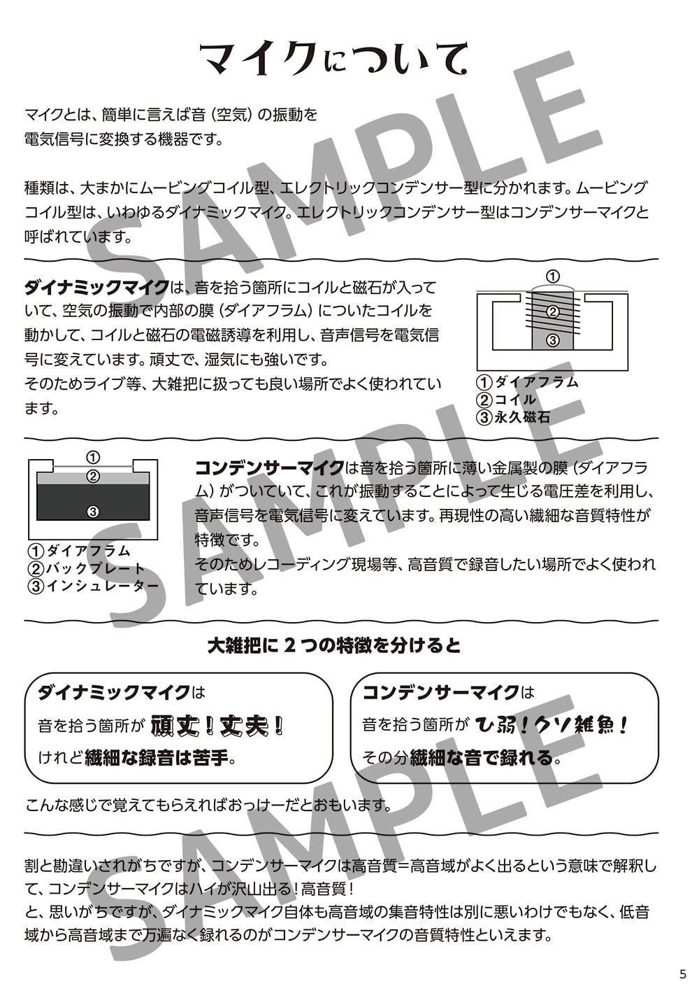 VTM HIMARIのマイク読本