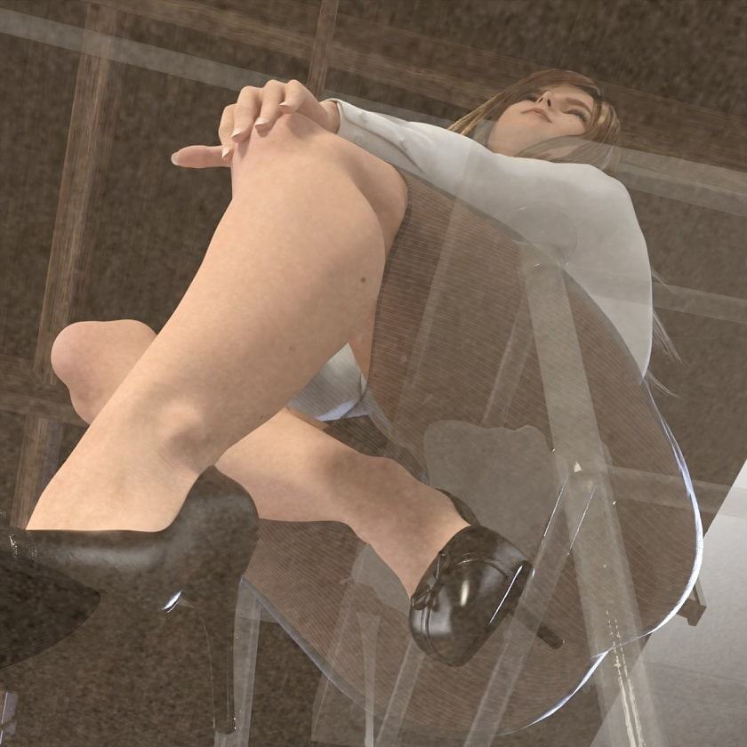 筋肉美女からのペニバン責め