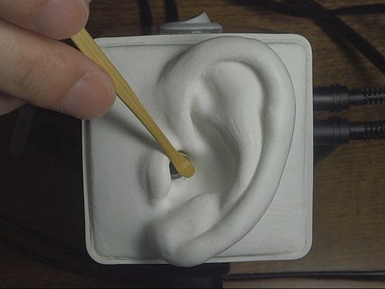 【声なし】竹製の耳かきでゆっくり&高速耳かき / SR3D