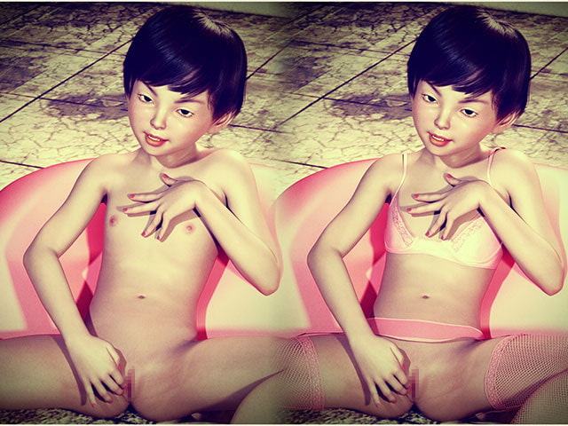 お手軽少女エロ画像集Vol.067