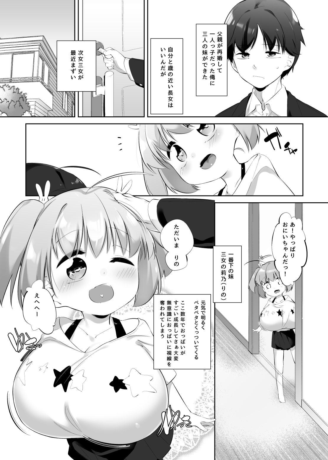 妹に挟まれて幸せでしょ?1+2+3セット