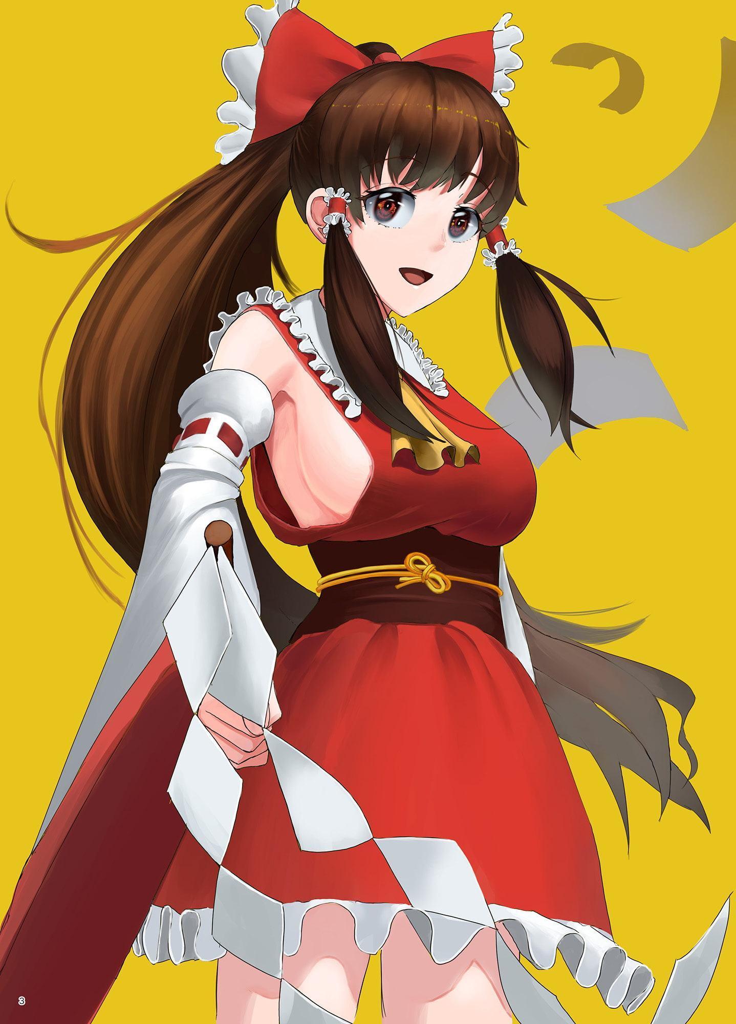 東方描いてみました