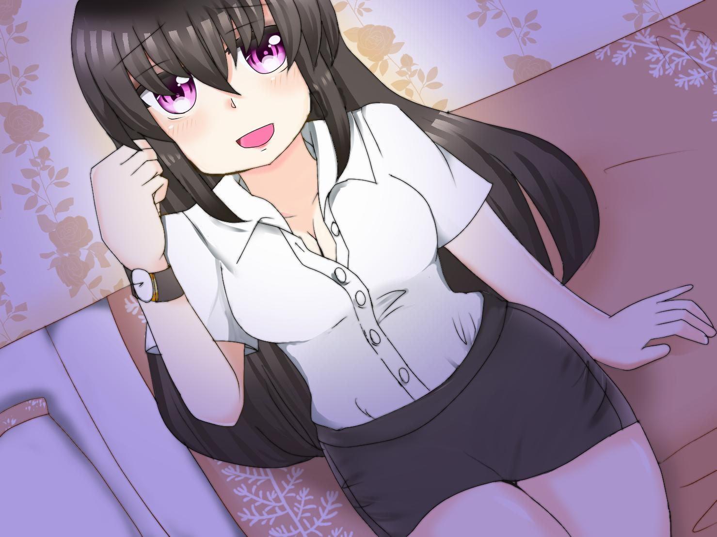 出張先でおどおど彼女とドキドキ添い寝