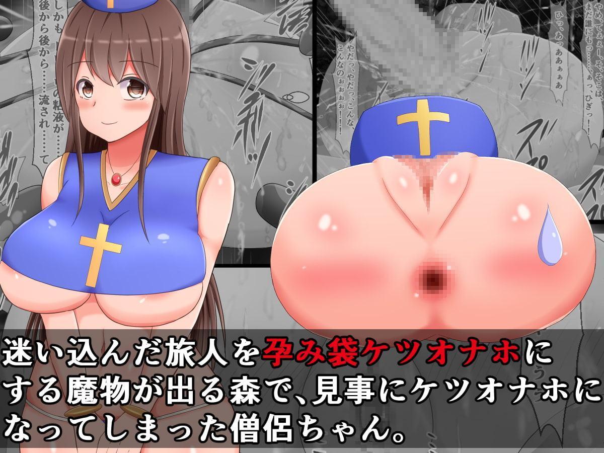 ふたなりになった魔法使いが、ケツだけオナホの僧侶ちゃんに興味津々のはずがない!