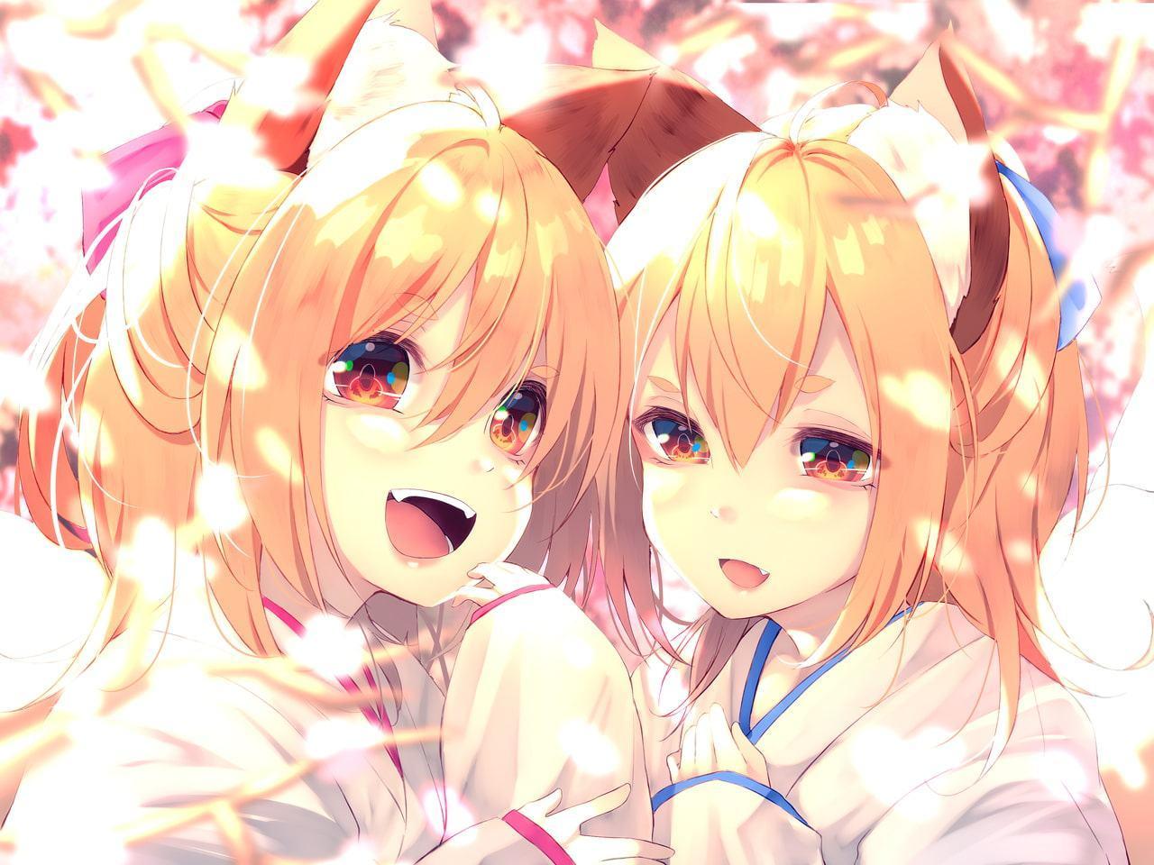 のじゃろり双子に挟まれて過ごす あまくてとろとろでどぴゅどぴゅな癒しの一日