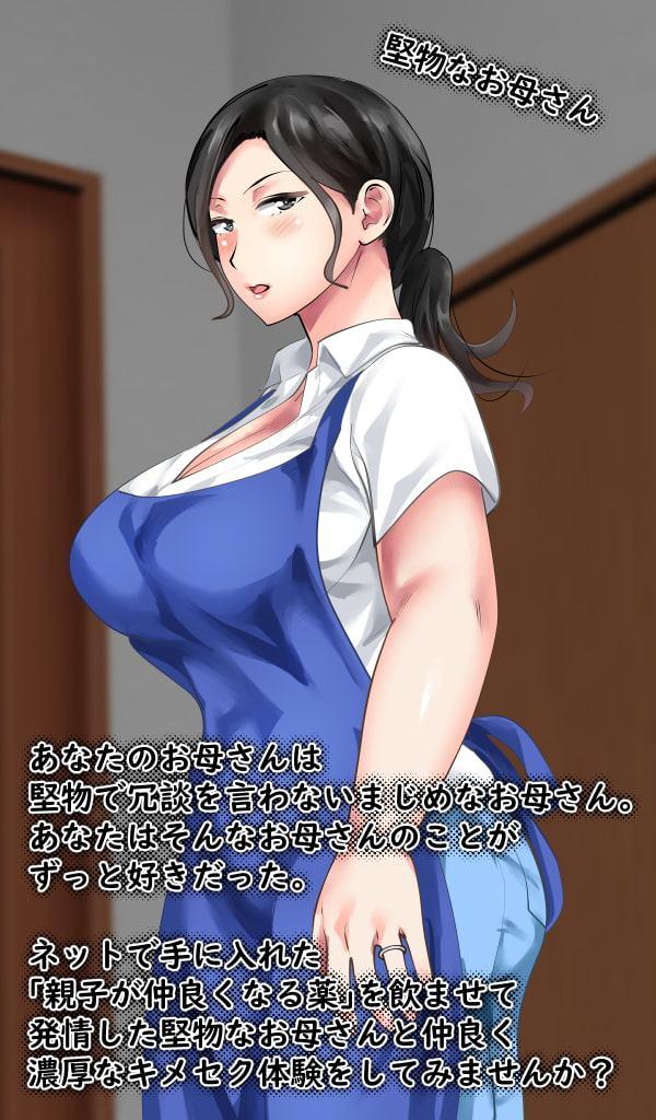 親子が仲良くなる薬～堅物のお母さんとキメセク母子相姦～