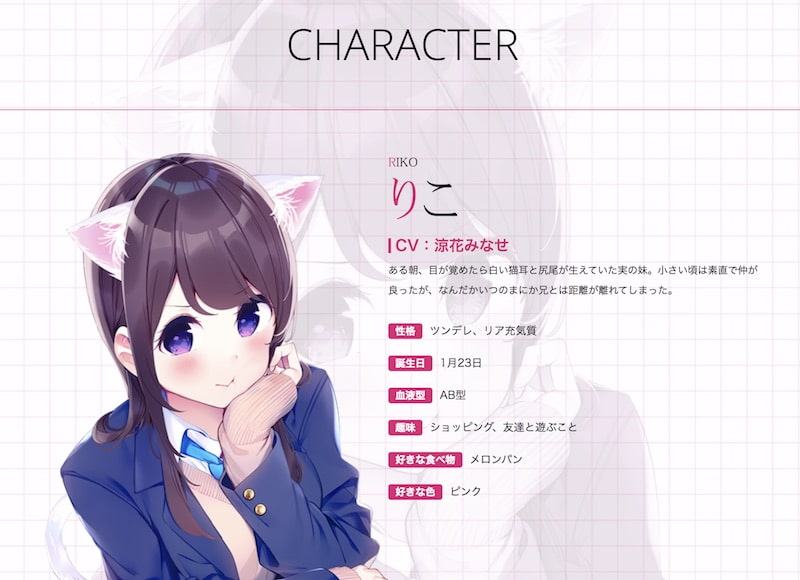 【同人コミック音声作品化】妹が猫になっていました。【ダミーヘッドバイノーラル】